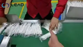 High-speed fully automatic disposable cutlery set packaging machine|Lead Machinery