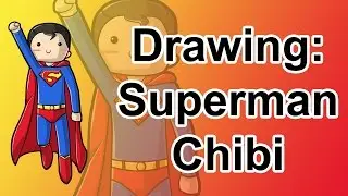 Drawing: Superman Chibi