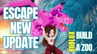 Trying the NEW ESCAPE Mode in Build a Zoo (ROBLOX)
