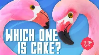 Realistic Flamingo Bird Cake | We Heart Cake