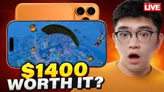 iPhone 17 Pro Max 5-Finger Gyro Ultimate Royale🔥 | PUBG MOBILE LIVE