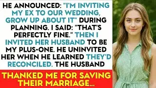He Announced： ＂I'm Inviting My Ex To Our Wedding, Grow Up About It＂ During Planning. I Said：