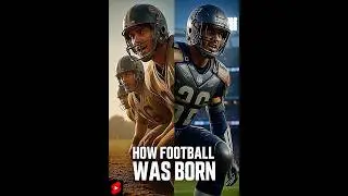 ⏳🏈 How Football Was Born  #nflhistory #americanfootball #shorts #viralshorts #shortsvideo #trending