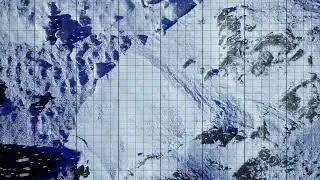 Snow Battle Map (With Grid)