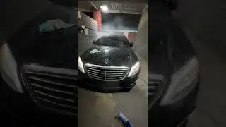 Первая автомойка за долгое время #fypシ #автомобиль #автомойка #тренды #carevent #mercedesamg #sclass