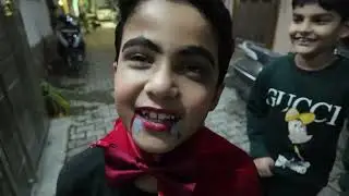 🎃 Halloween Fun with Rudy Attri | Dracula Costume, Candy Monster & Trick or Treat! 👻