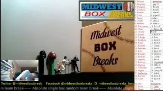 Midwest Box Breaks Ebay break Bowman Chrome HTA Choice etc
