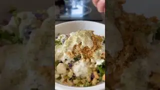 Fresh greens salad from the big C! It&rsquo;s 2 thumbs up! #bigsalad #trending #food #viralvideo