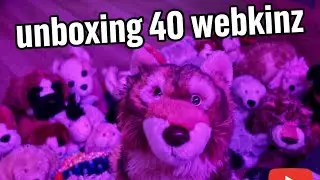 Unboxing 40 WEBKINZ 💗