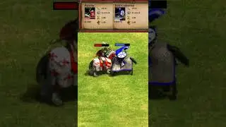 Paladin vs Elite Centurion (AoE2) #Shorts