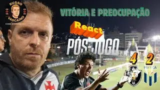 REACT POS JOGO - VASCO 4 X 2 MARICA / VITÓRIA E PREOCUPAÇÃO!!!!
