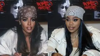 90s Inspire Aaliyah Makeup & Outfit | Shantelle Ophelia