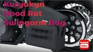 Kuryakyn Hood Rat Swingarm Bag On The 2023 Low Rider S