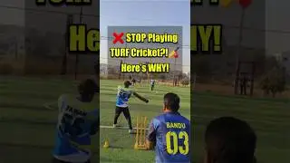 🚨 STOP Playing Turf Cricket?! ❌ The HARSH Truth About Turf Cricket!🔥 #turfcricket