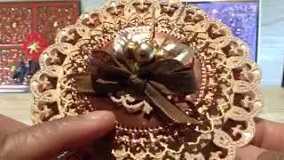 Christmas cards using Spellbinder and Gina Marie dies