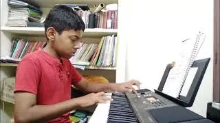 ulagamellam enakkathayam ena// piano cover