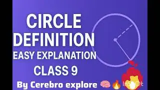  ✏️ Circle Definition Explained in 2 Minutes 🧠✨