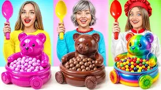 Me vs Grandma Cooking Challenge | Epic Food Recipes Battle by Turbo Team
