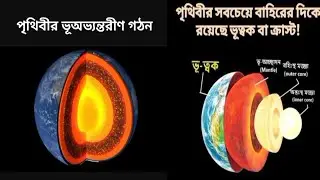 পৃথিবীর ভূ অঅভ্যন্তরীণ গঠন //Internal Structure of the Earth// #shorts #viral 