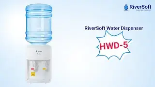 Need hot water instantly for tea, coffee, or cooking? RiverSoft HWD-5 Hot & Normal Water Dispenser.