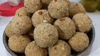राजस्थान के पारंपरिक गोंद गिरी के लड्डू । Easy gond giri k ladoo by Bikana Rasoi #ladoo #easyrecipe 