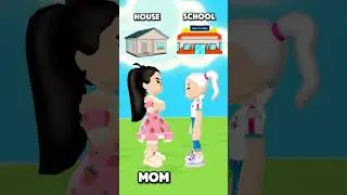 House vs School 🤔 #pkxd #shorts #trending #tiktok