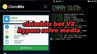 claimbits bot V2 bypass solve media | python script
