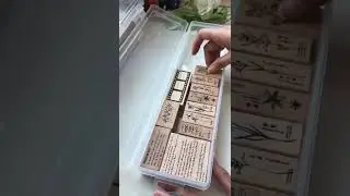 ORGANIZING MY STATIONERY ITEMS | STAMP COLLECTION