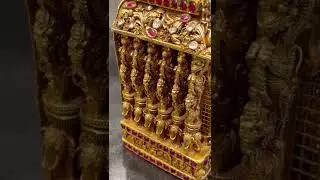 Govindahari govinda #handmade #gold #srinivasa #govinda #temple #youtubeshorts #1m #video #subscribe