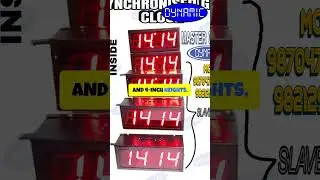 GPS Digital Clock #manufacturingexcellence #precision #digitalclock #gpsc #gps #rf #business