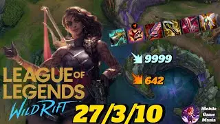 WILD RIFT GAMEPLAY | SAMIRA ADC | How To Play Samira Like a Pro! | Guide & Build for CRIT 9999
