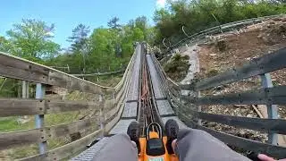The Smoky Mountain Alpine Coaster in Pigeon Forge, TN. Full POV in 4K.