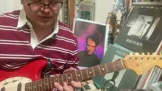 【guitarCOVER】IN THE FLAT FIELD/BAUHAUS  #BAUHAUS #INTHEFLATFIELD #バウハウス　暗闇の天使　PeterMurphy DanielAsh