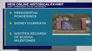 Online exhibit showcases writings from ETSU&rsquo;s first president