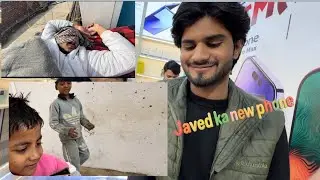 Javed ka new phone 🤩📱 bacho ke sath ❤️😍