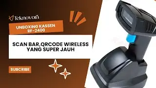 Unboxing Scan Barcode Kassen RF2400
