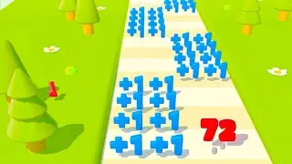 Number Run 3D New Games Mobile Walkthrough (iOS,Android) All Levels 7 - 9
