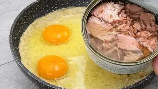 Лучше пиццы! Просто вылейте яйца на тортилью — и ваш быстрый завтрак готов! ASMR