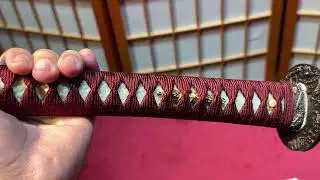 Custom Ztuff katana show，dragon koshirae| Clay Temper | wakizashi | tanto