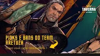 Como utilizar a Ferramenta  de Picks e Bans do Team Aretuza