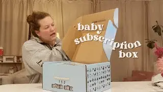 Распаковка 123 Baby Box! Подписка на подарочный набор для малышей и малышей! || huntermerck