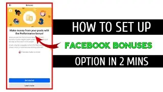 How To Set Up Facebook Bonuses Option in Hindi | Set Up Facebook Bonus | Facebook Bonus | Bonus
