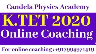 K.TET Online Coaching 2020
