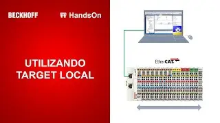 BECKHOFF Brazil HandsOn (10) - TC3 Utilizando Target Local (PC/Laptop) ser&aacute; o PLC