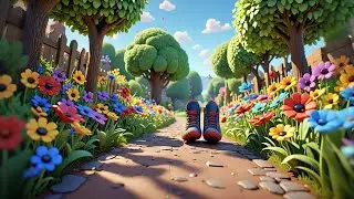 My Shoes Ran Off Without Me! 👟💨 | Funny Kids Story | Preschool Adventure and Learning