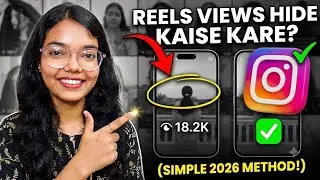 Instagram Reels views hide kaise kare | How to hide instagram reels views | Reels views hide 2026