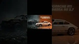 ASMR Full Restoration Rebuild | Blue Porsche 911 Carrera RS 2.7 (1973)#asmrvideo #viralshorts