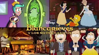 🍎40 Referencias a BLANCA NIEVES Y LOS 7 ENANITOS (parodias, cameos, homenajes)
