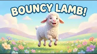 Lulu the Little Lamb 🐑 | Cute Animal Song for Kids | Learn & Sing Along