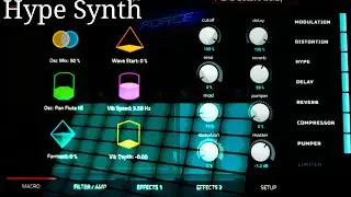 Akai Force tutorial - Hype Synth and notes mode